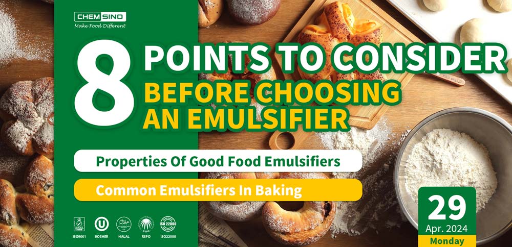 8 Points To Consider Before Choosing An Emulsifier